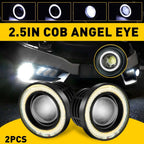 2X 2.5" White LED Projector Fog Light Combo Kit for EPY