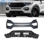 Front Upper and Lower Bumper Cover for Ford Explorer (2020–2021)