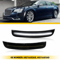 2X White LED Side Marker Lights for Chrysler 300 (2015–2023) Smoked Lens