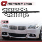 1 Pc Fog Light Grill for BMW X5 (2007–2010) No. 51117159594 Black