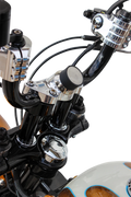 Klock Werks iOmounts Device Mount for Handlebar Clamp - Chrome (KWD-02-0384)