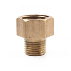 Brass G 3/8 Female to G 1/4 Male Pipe Reducer Adapter for Auto