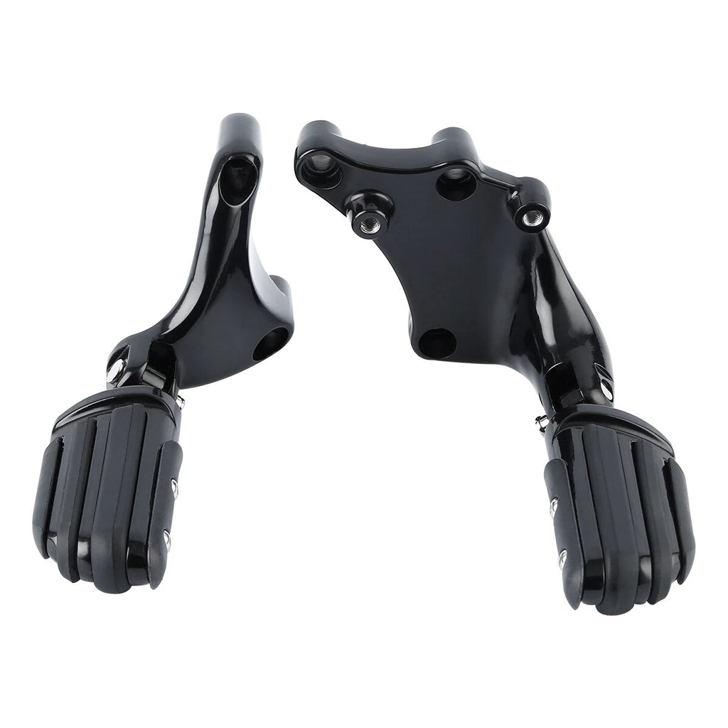 Black Rear Footpeg Pilot Peg Mount for Harley Sportster 883 1200 (2014–2020)