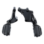 Black Rear Footpeg Pilot Peg Mount for Harley Sportster 883 1200 (2014–2020)