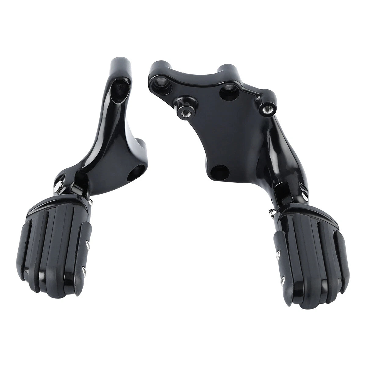Black Rear Footpeg Pilot Peg Mount for Harley Sportster 883 1200 (2014–2020)
