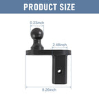 4" Offset Extender for Gooseneck Hitch (GNXA4085)