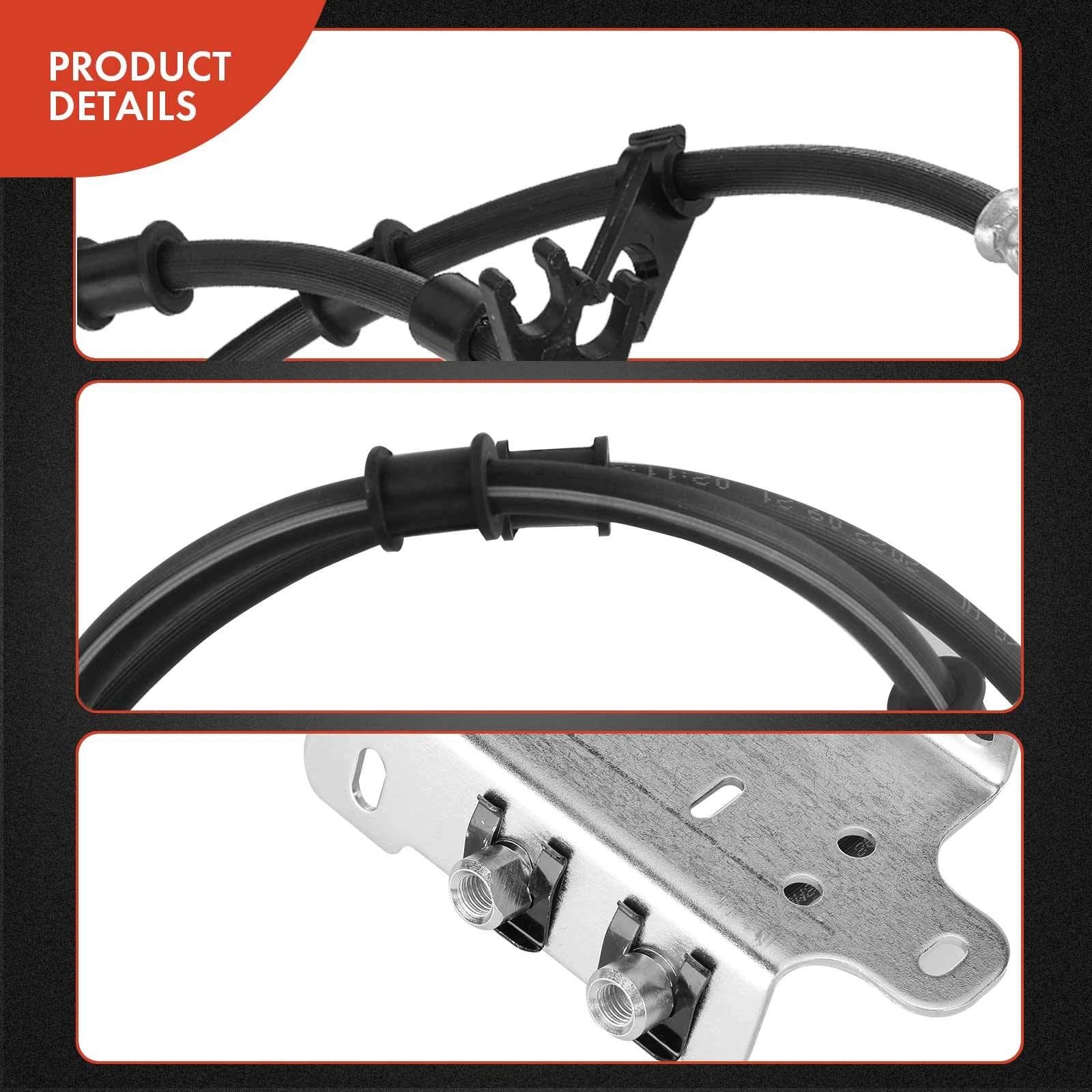 Rear Center Brake Hydraulic Hose for Ford F-250 F-350 Super Duty (2017)