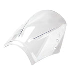 Clear Motorcycle Windshield Deflector for Universal Fit