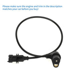 Crankshaft Position Sensor for BMW E46 (1998 - 2005) Black Plastic