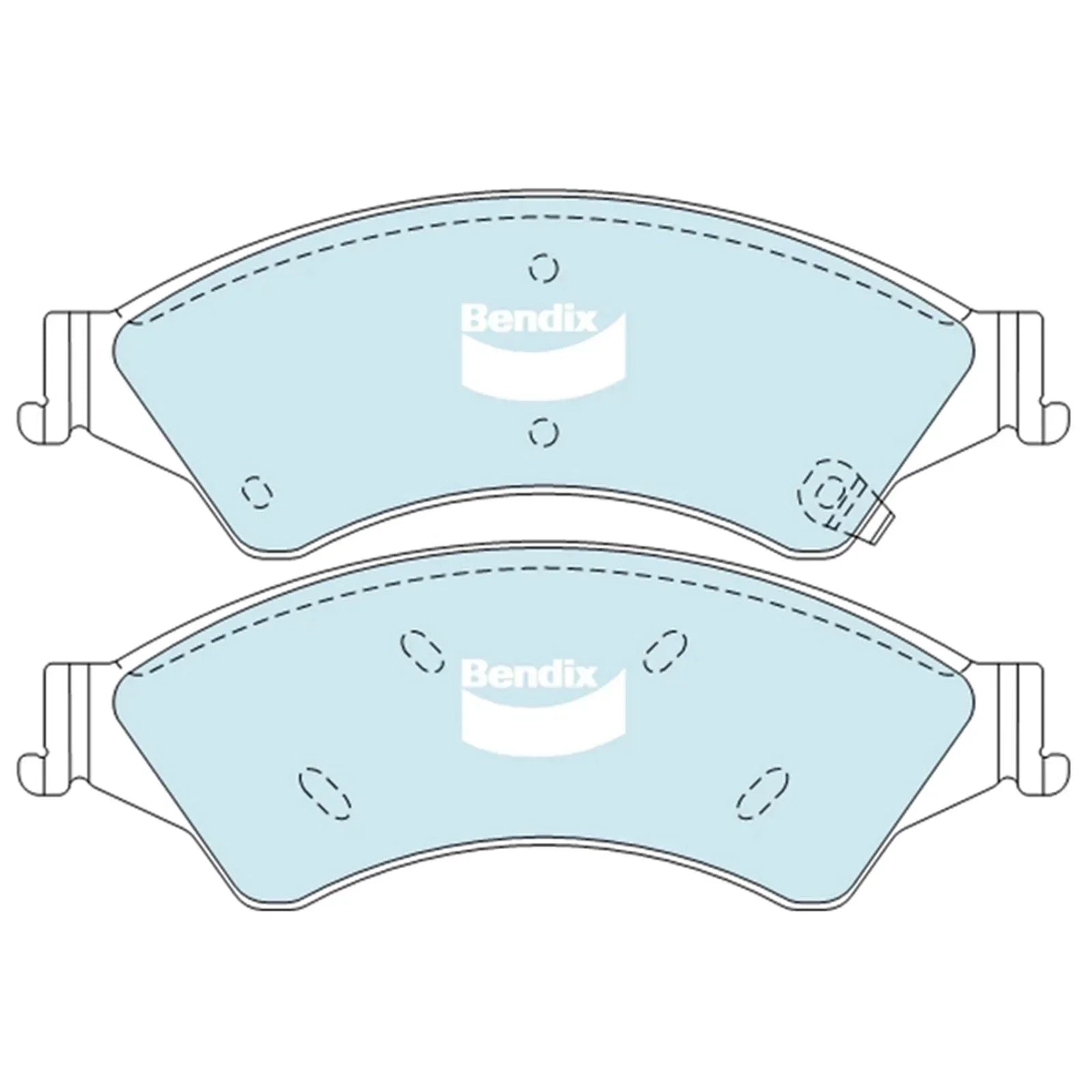 Brake Pad Set 4WD for Ford Everest (2015 - 2019)