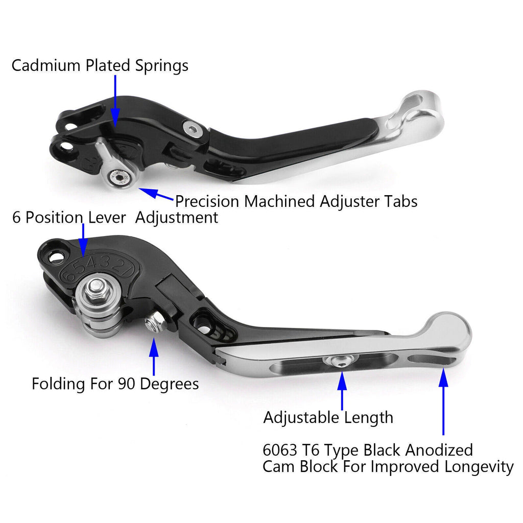 Adjustable Folding Brake & Clutch Lever for 790 (2018–2019) T9