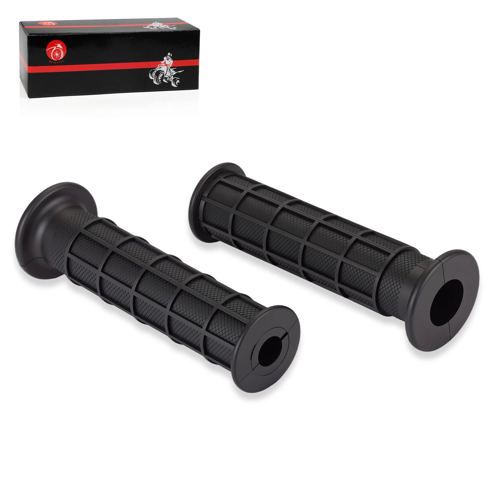 2 Handle Grips for Honda Foreman 450 TRX450FE TRX450FM TRX450 (1998–2004)