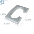 Center Console Cup Holder Pad for Ford F150 (2004–2014) Gray