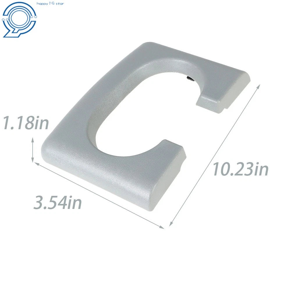 Center Console Cup Holder Pad for Ford F150 (2004–2014) Gray