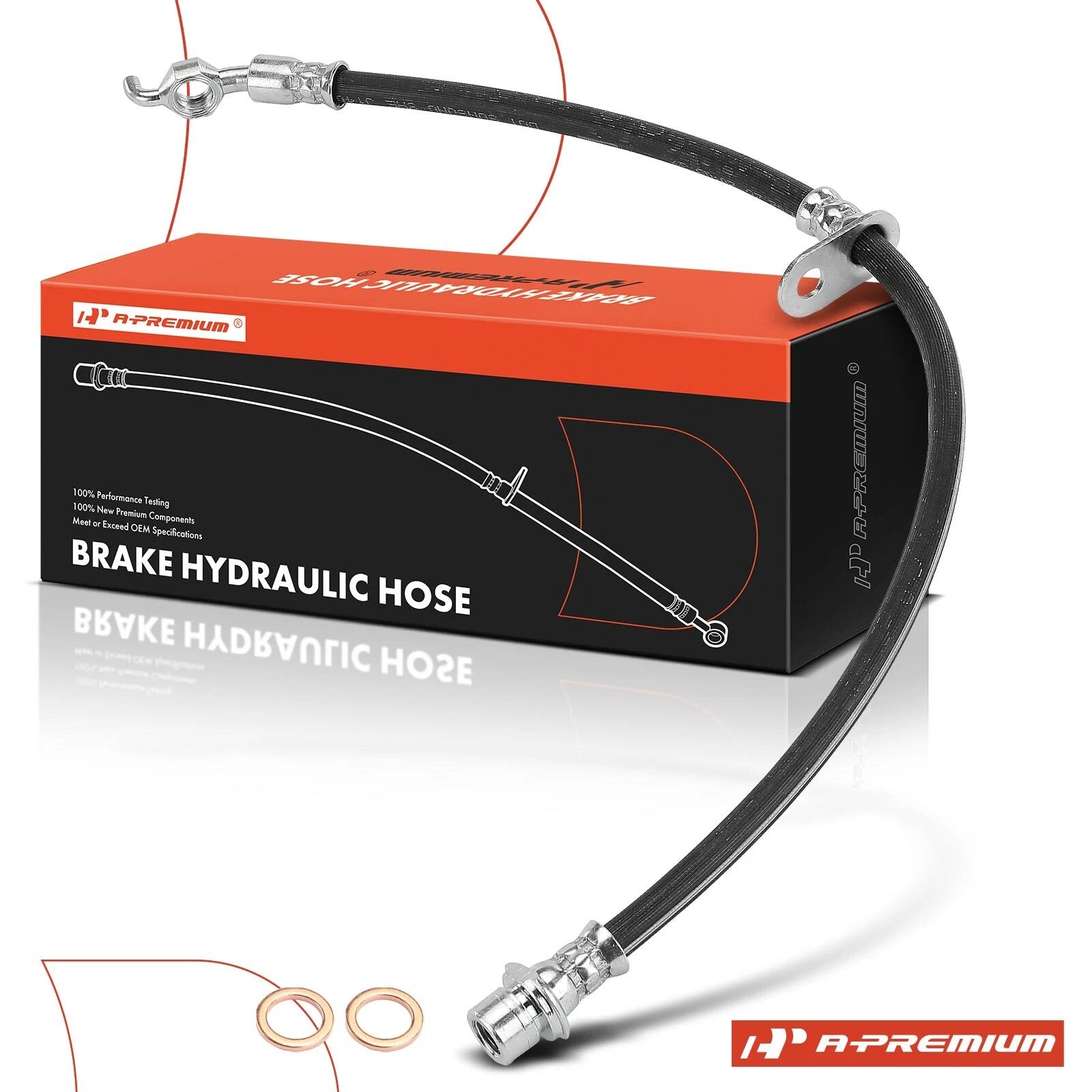 Rear Left Brake Hydraulic Hose for Toyota Highlander (2014-2019)