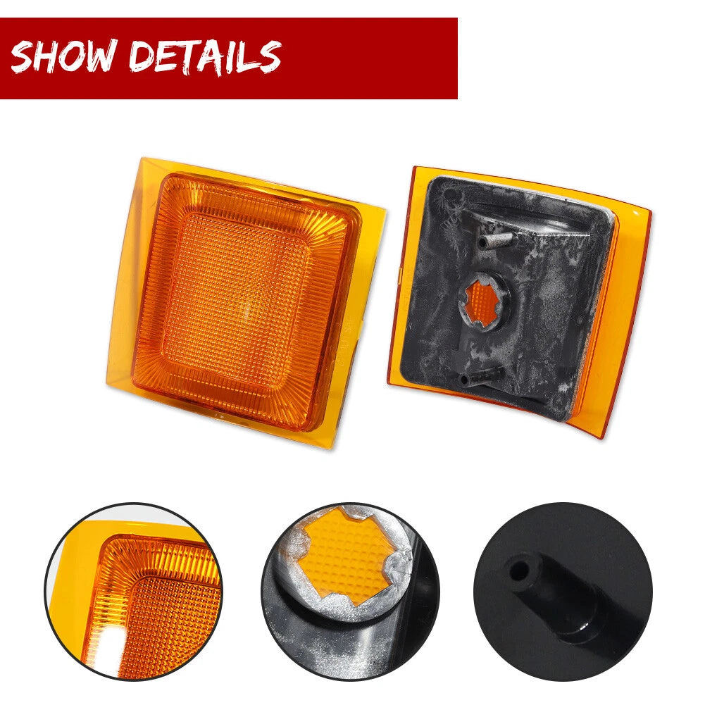 Amber Lens Side Marker Lights for Chevrolet Tahoe (1995–2000)