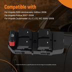 Driver Master Window Switch for Chevrolet Impala (2007–2008) 14549287