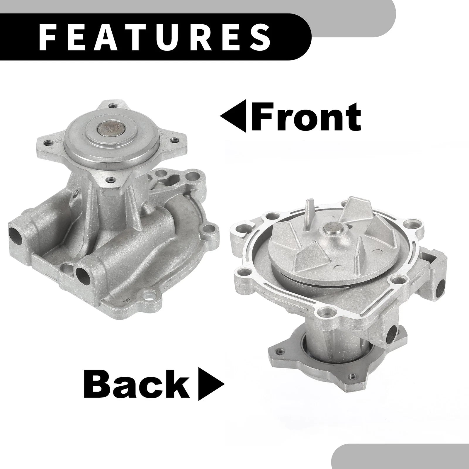 Water Pump for Chevrolet Tracker (1999–2008) No. 1740077810 with Gasket Kit