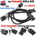 Headlight Wiring Harness Adapter for Peterbilt 378 379 (1988–2007)