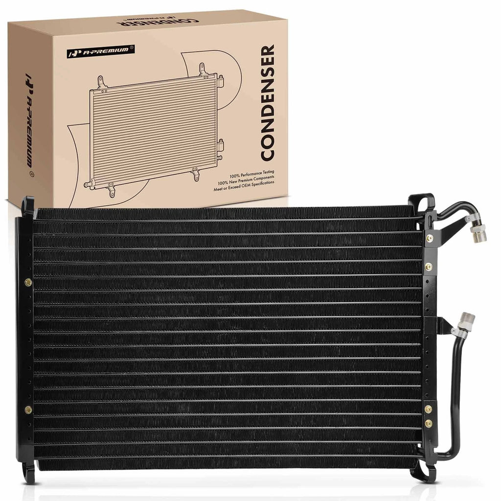 A/C Condenser with Bracket for Oldsmobile Silhouette Pontiac Trans Sport (1990–1993)