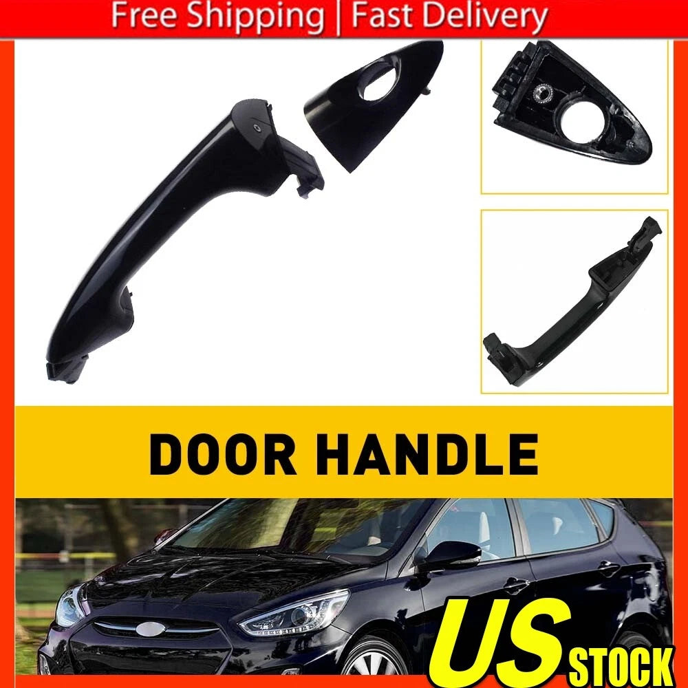 Front Left Exterior Door Handle for Hyundai Accent (2012–2016)