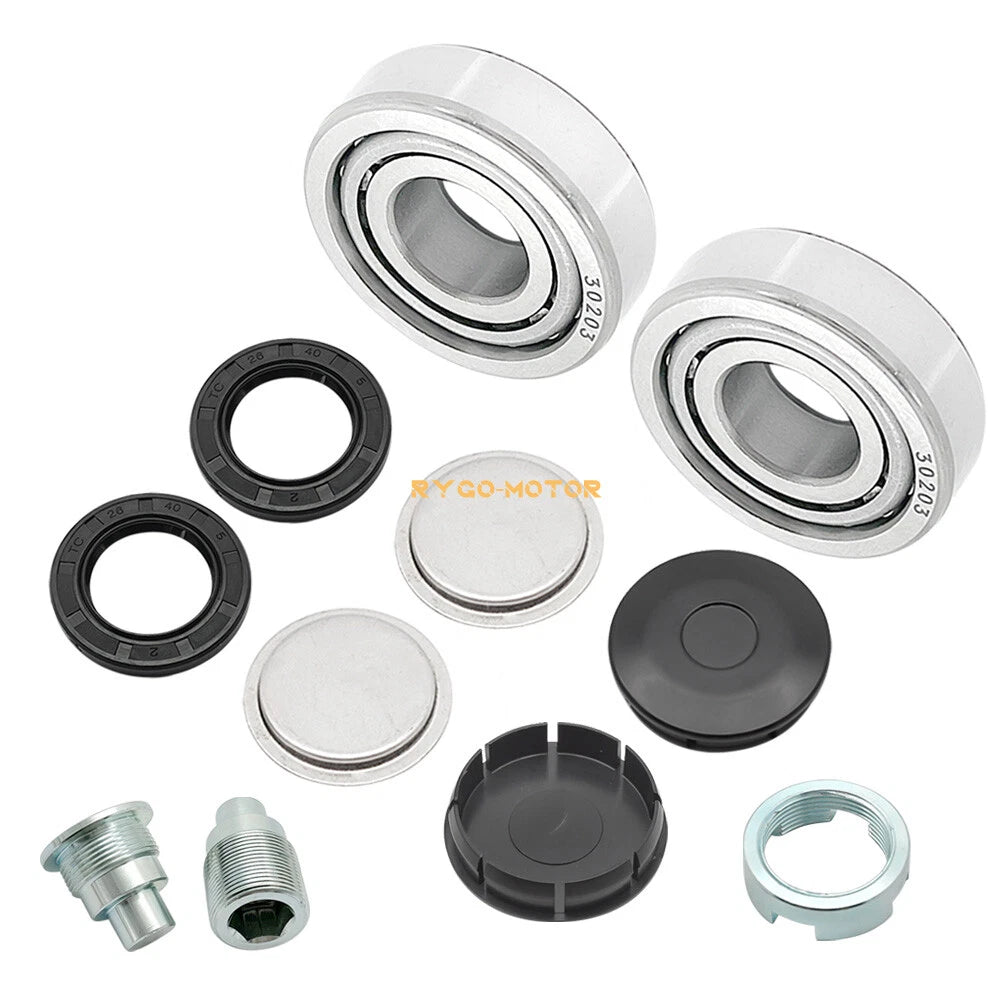 Swingarm Bearing Bolt Nut Seal Cap Kit for Honda FourTrax 300 TRX300 (1988–2000)