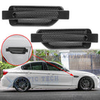 Universal Shark Side Fender Hood Airflow Scoop Vent Decor Cover (2-Pack  )