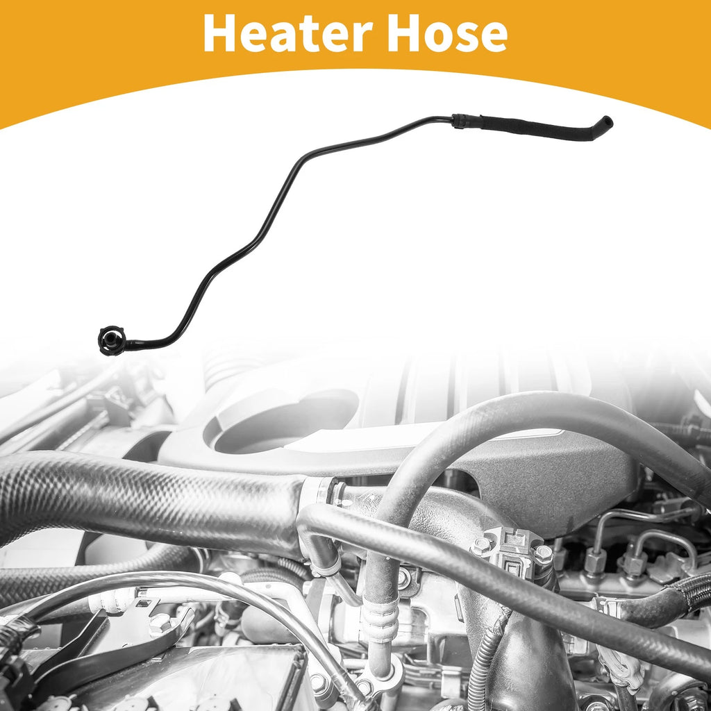 Heater Hose for Audi Q5 2.0L (2013–2017) No. 8R0121081BP Plastic Black