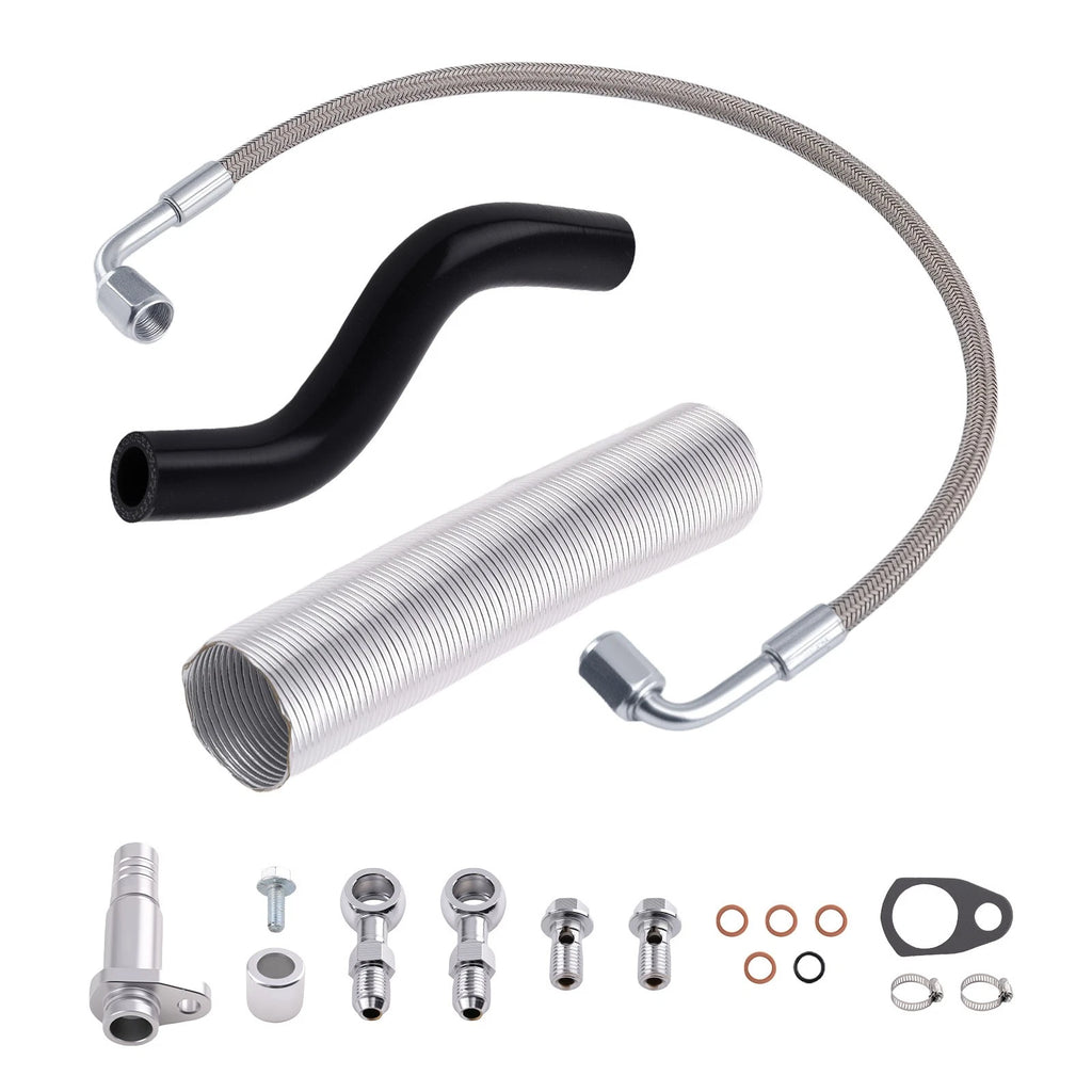 Turbo Oil Feed Return Line Hose for Mini Cooper S R55 R56 R57 (2007–2015)