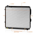 OE Style Aluminum Cooling Radiator for Toyota Tundra 2000–2006 DPI-2321
