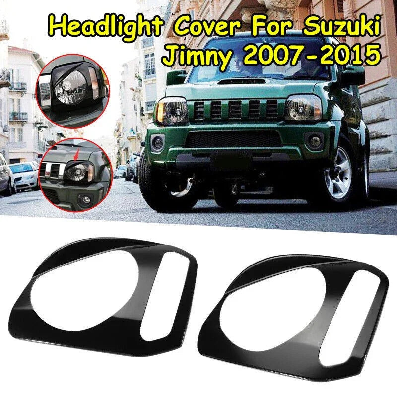 Front Headlight Frame Trim Cover for Suzuki Jimny (2007–2017)