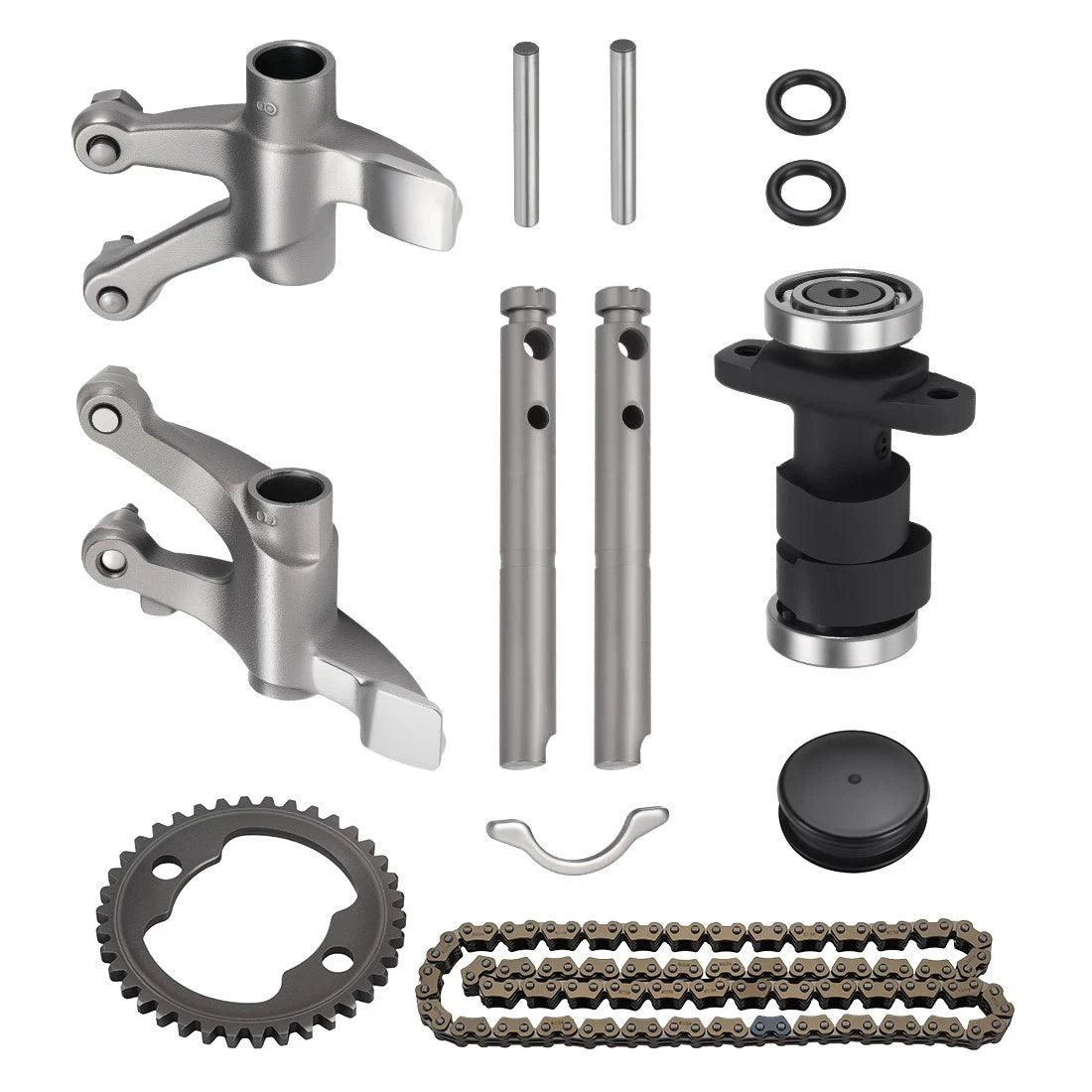 Camshaft Rocker Arms & Chain & Gear Sprocket Kit for Honda Sportrax TRX300EX (1993–2005)