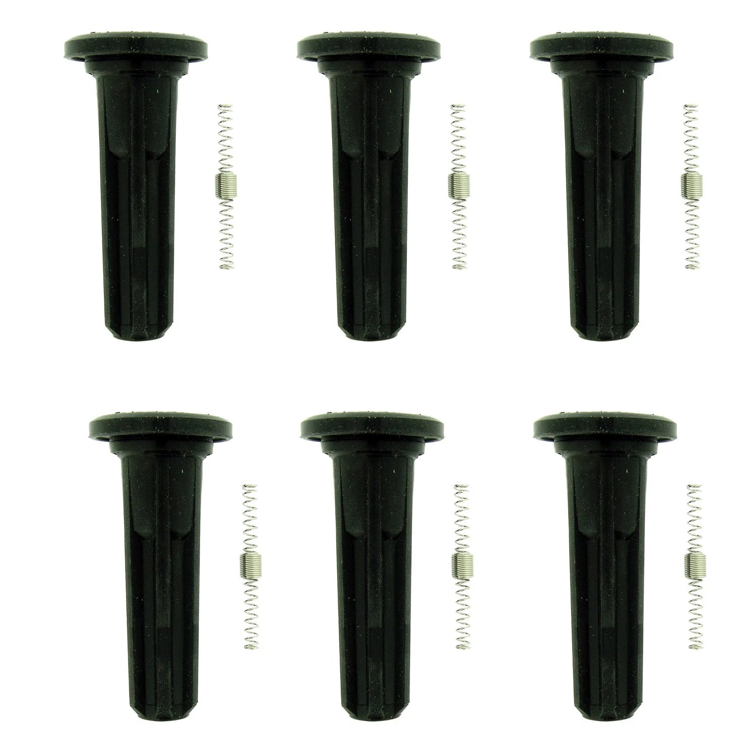 Set of 6 Ignition Coil Boots for 9-7x, Envoy, Envoy XL, Rainier, Trailblazer L6