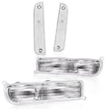 Clear Bumper Lights and Signal Corner Turn Lamps for Jeep Cherokee XJ (1997–2001)