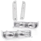 Clear Bumper Lights and Signal Corner Turn Lamps for Jeep Cherokee XJ (1997–2001)