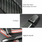 Carbon Fiber Side Door Handle Cover Trim for Honda Fit (2014-2020)