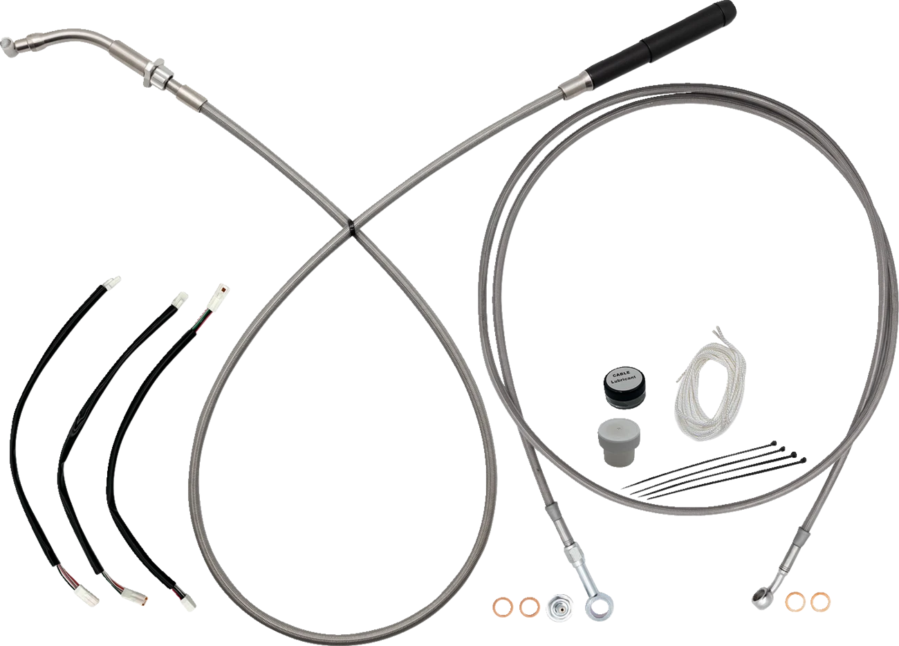 EZ Install Kit for Harley Davidson (10" Handlebars, Upper Clutch)