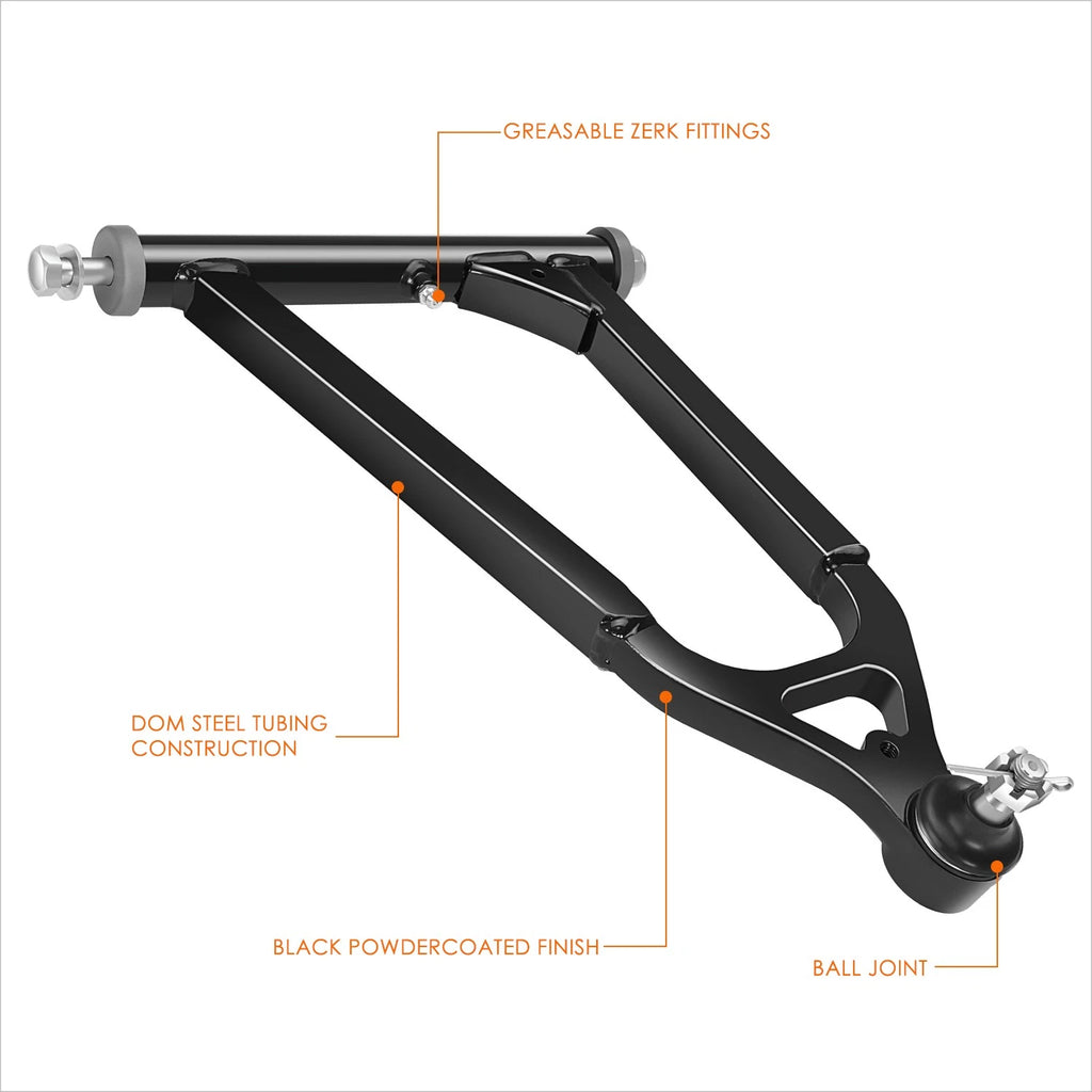 Set of 2 Front Upper Left & Right Control A-Arms for Yamaha Raptor 700 (2006–2023)