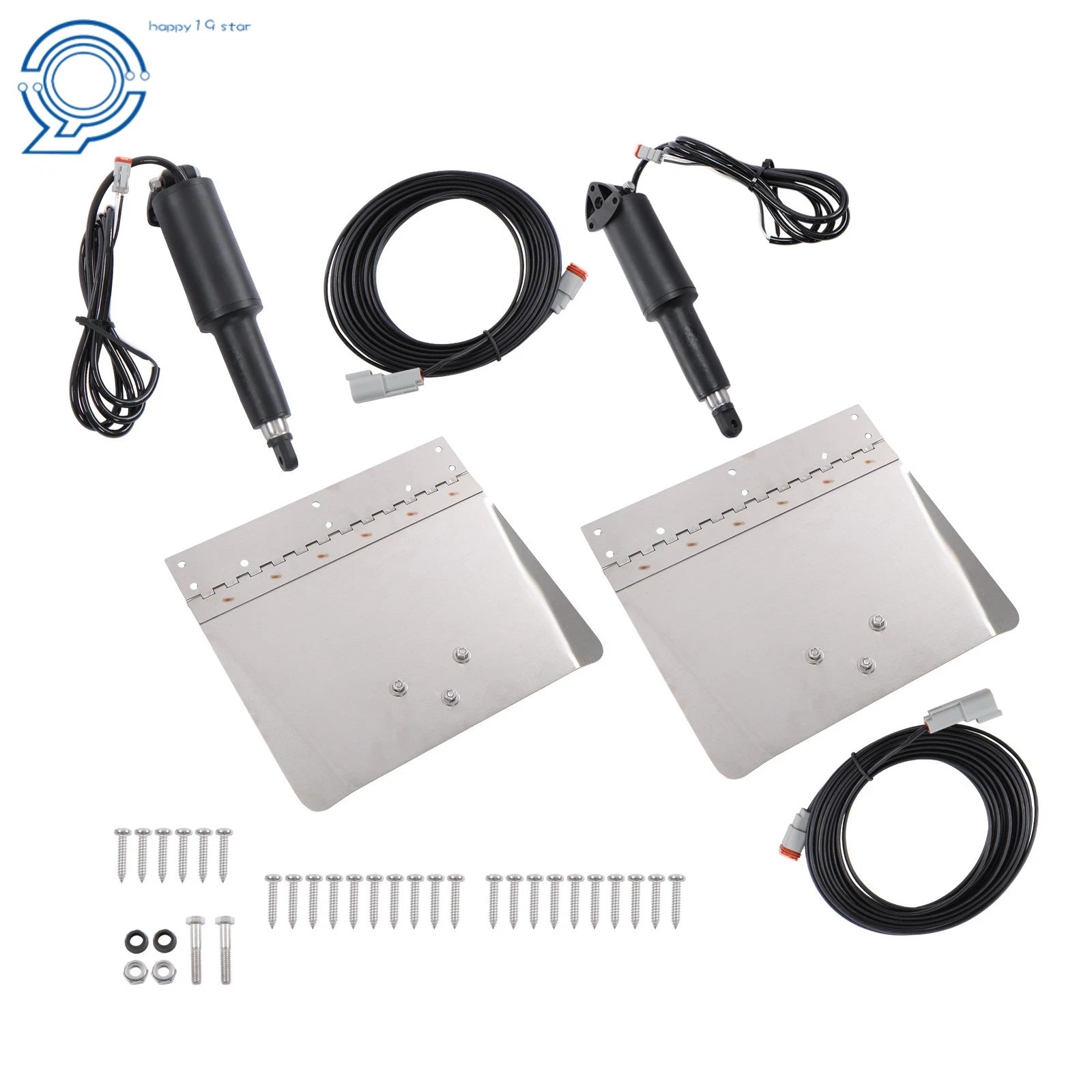 Standard Trim Tab Kit for 16'-25' Boat (12V)