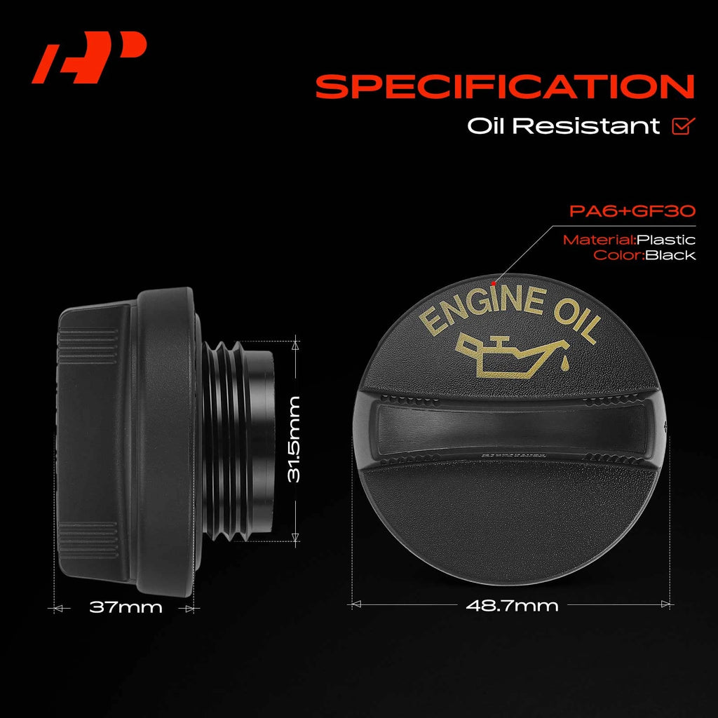 Engine Oil Filler Cap for Jeep Grand Cherokee (1999–2023)
