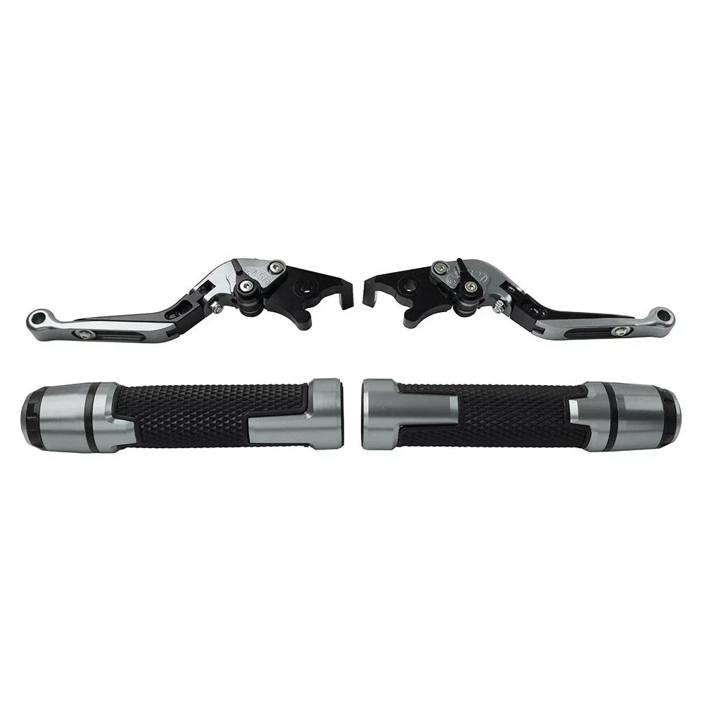 Extendable Brake Clutch Levers & Handlebar Grips for BMW C650GT C600 (2012-2018)
