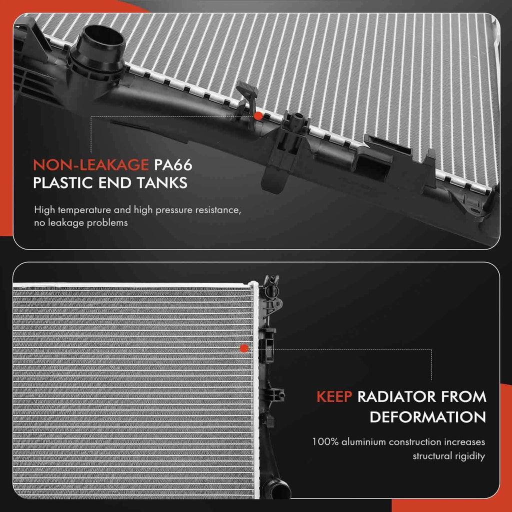 Radiator for Mercedes-Benz C300 C400 C43 AMG C350e (2015–2021)