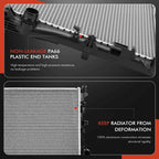 Radiator for Mercedes-Benz C300 C400 C43 AMG C350e (2015–2021)