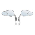 8mm Split Vision Mirrors for Harley Touring Electra Street Road Glide