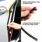 Car Door Trim Edge Lock Strip Guard Moulding Rubber Seal for Universal (Fits All)