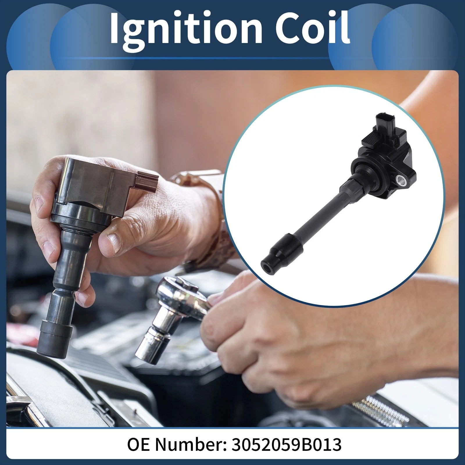 Ignition Coil Pack No. 3052059B013 for Acura RDX (2019–2021)