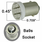 Ice Blue LED BA9s for 64111 64136 (2011-2016)