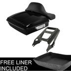 Chopped Trunk Backrest Rack for Harley Touring Glide (2009–2013)
