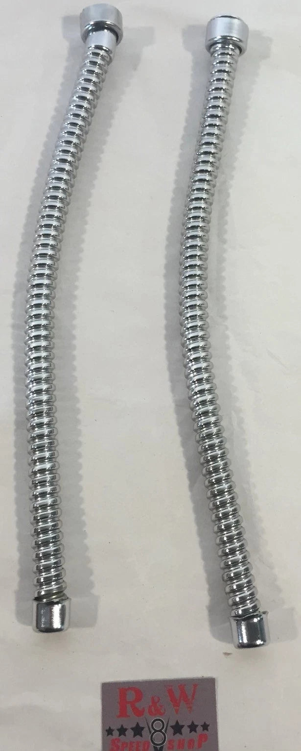 Headlight Tail Light Wire Conduit Shields Pair for Universal 12 Inch (—)