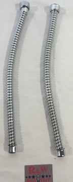 Headlight Tail Light Wire Conduit Shields Pair for Universal 12 Inch (—)